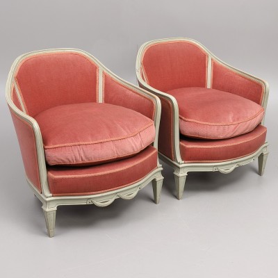 Louis XVI stiliaus foteliai