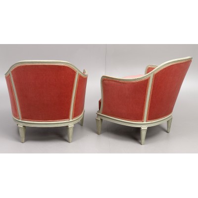 Louis XVI style armchairs