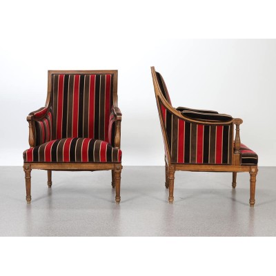 Louis style armchairs
