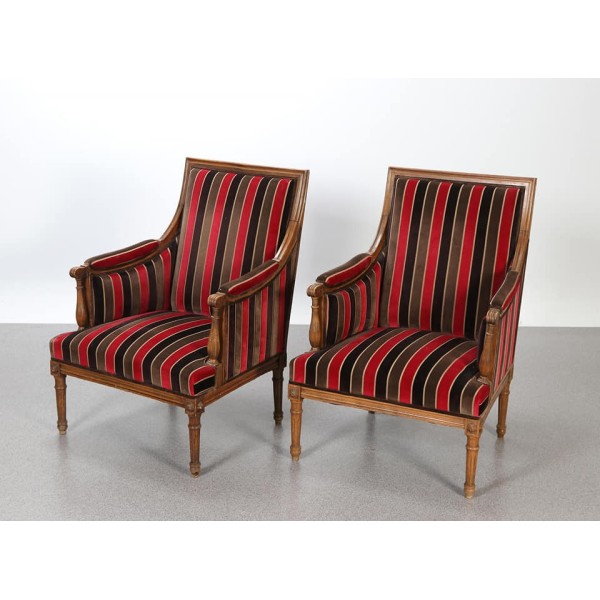 Louis style armchairs
