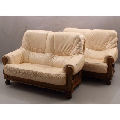 Leather sofas