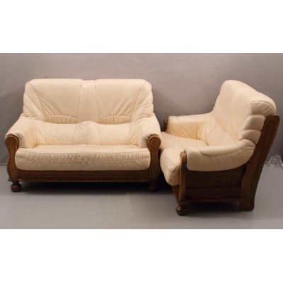 Leather sofas