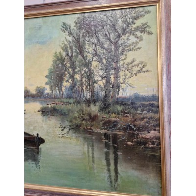 Painting "Forest River"