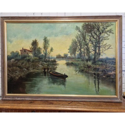 Painting "Forest River"