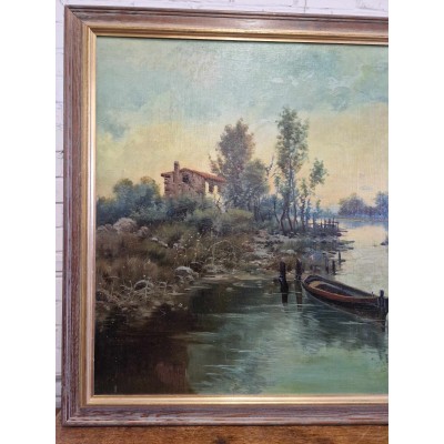 Painting "Forest River"