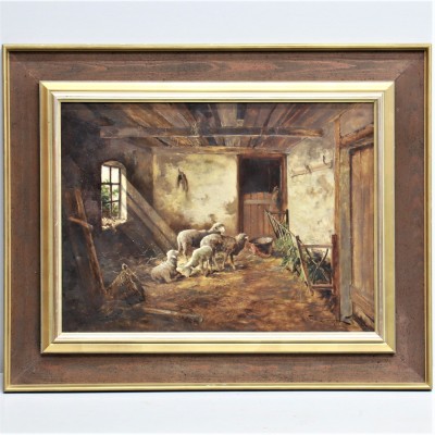 Painting "Lambs"
