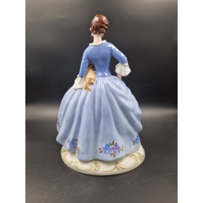 Lady with Puppy (Royal Dux)