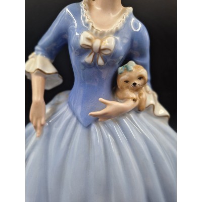 Lady with Puppy (Royal Dux)