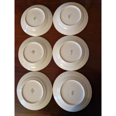 Porcelain coffee set "Blue Seagull"