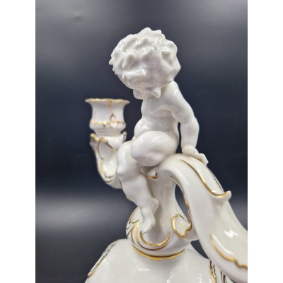 Porcelain Candlestick