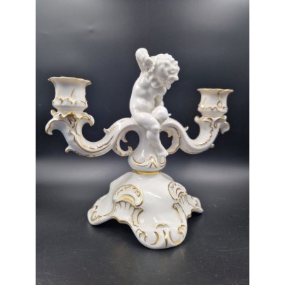 Porcelain Candlestick