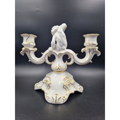 Porcelain Candlestick