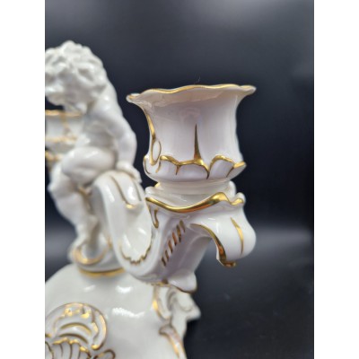 Porcelain Candlestick