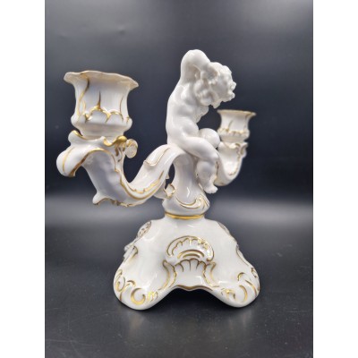 Porcelain Candlestick