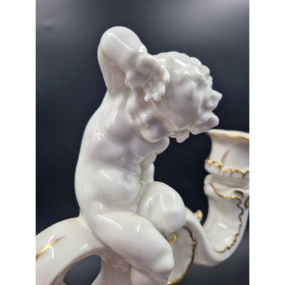 Porcelain Candlestick