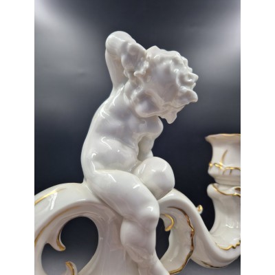 Porcelain Candlestick
