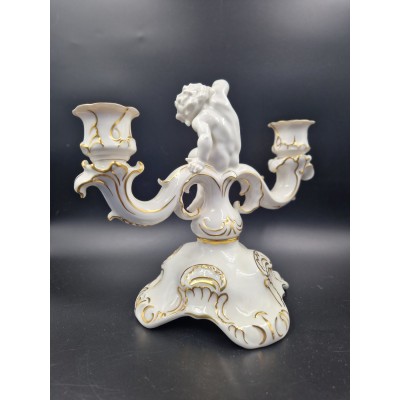 Porcelain Candlestick
