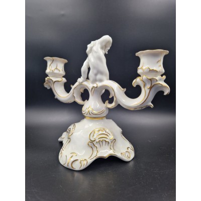 Porcelain Candlestick