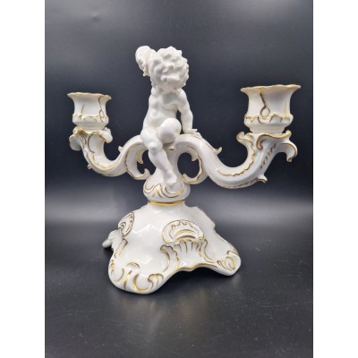 Porcelain Candlestick