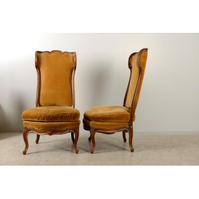Antique Rococo style armchairs