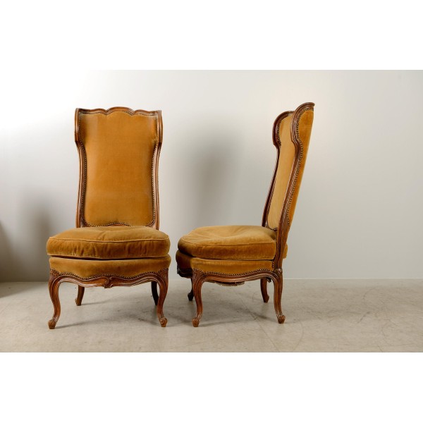 Antique Rococo style armchairs