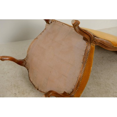 Antique Rococo style armchairs