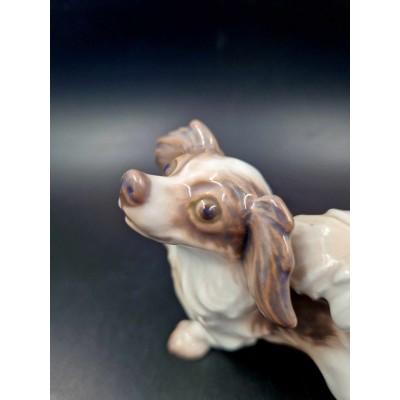 Dahl Jensen porcelain figurine "Papillon Terrier"