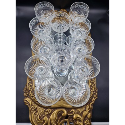 Crystal glasses (12pcs)