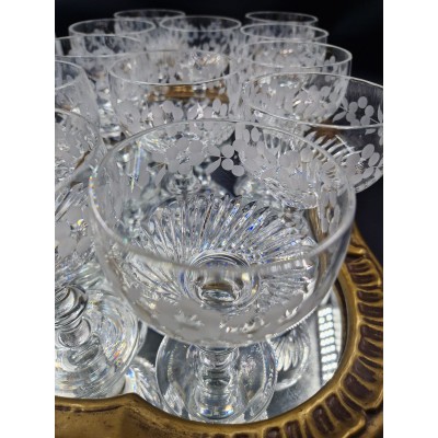 Crystal glasses (12pcs)