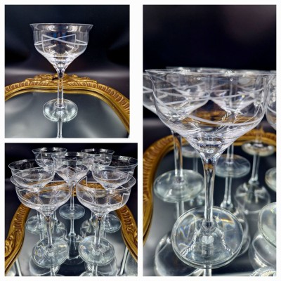 Crystal glasses (7pcs)