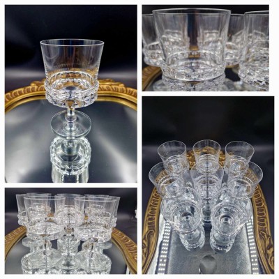 Crystal glasses (8pcs)