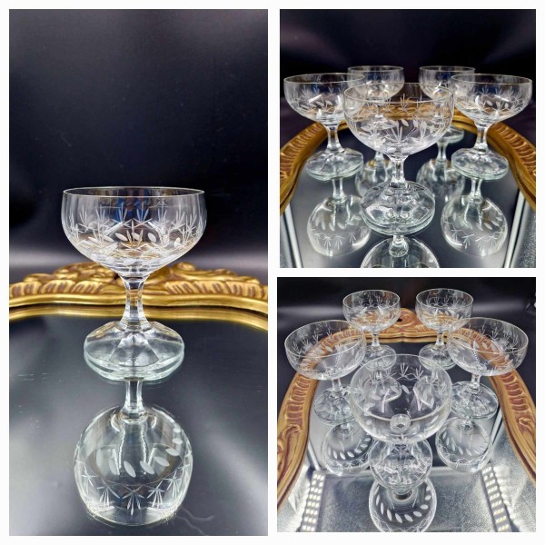 Crystal glasses (5pcs)