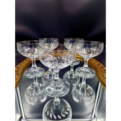 Crystal glasses (5pcs)