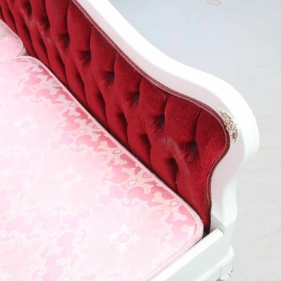 Double Rococo style bed