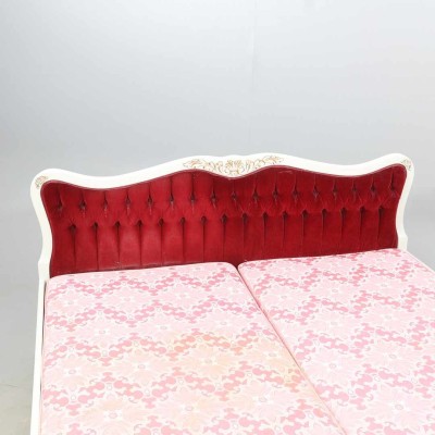 Double Rococo style bed