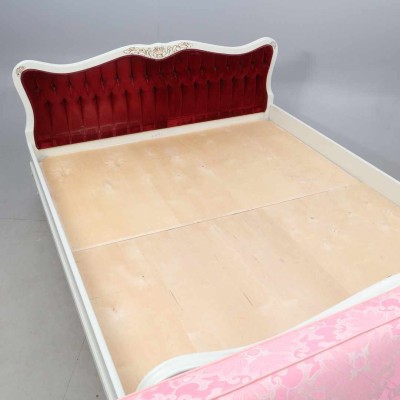 Double Rococo style bed