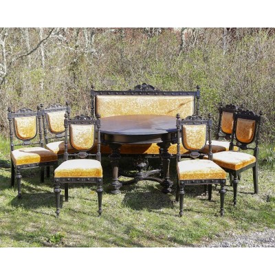 NEW RENAISSANCE style living room set (19th century)