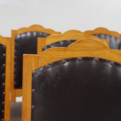 Wooden Baroque style chairs