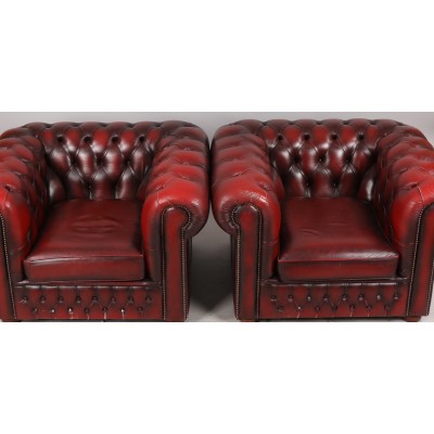 Chesterfield stiliaus foteliai