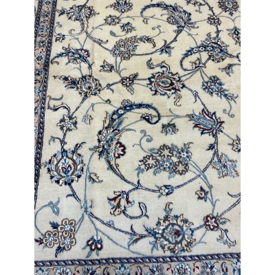 Hand-knotted Persian carpet "Nain"