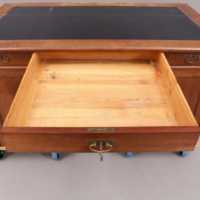 Art Nouveau style wooden desk