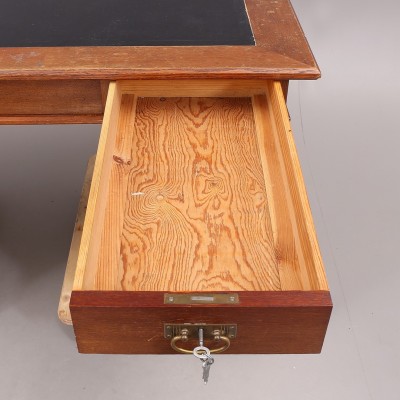 Art Nouveau style wooden desk