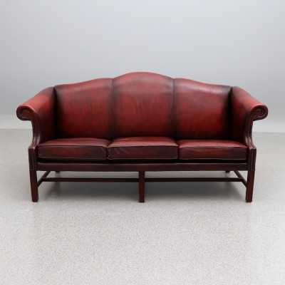 Genuine leather sofa