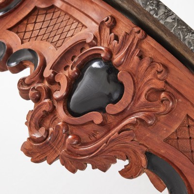 Rococo style corner console
