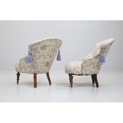 EMMA style antique armchairs
