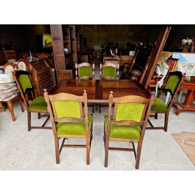 Oak dining set