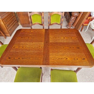 Oak dining set