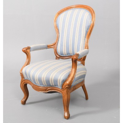 Senovinis Louis XV stiliaus krėslas