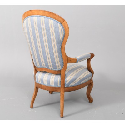 Senovinis Louis XV stiliaus krėslas
