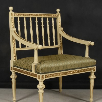 Gustavian style armchair